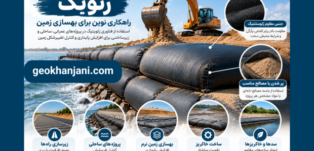 ژئوبگ چیست؟ بررسی کاربردها، مزایا و نقش آن در بهسازی زمین